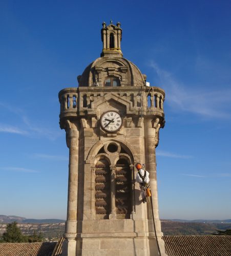 décapage-façade-en-pierre-Clocher-3